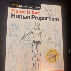 Figure It Out! Human Proportions Drawing Book by Christopher Hart